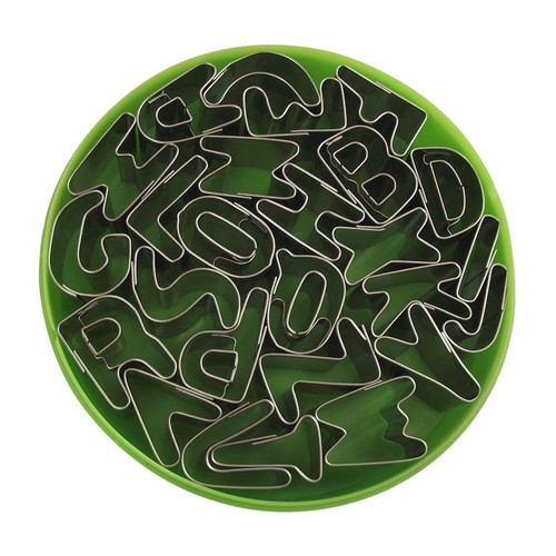 Alphabet cutters set - alphabet,