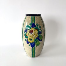 Art Deco Ceramic Vase By Boch