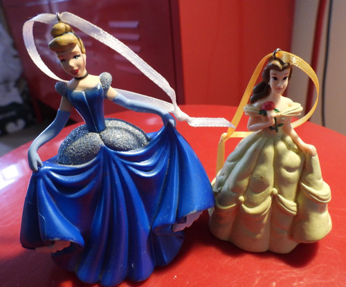 Disney christmas baubles - x,