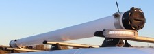 VAN ROOF PIPE TUBE CARRIER ROOF RACK TUBE TRANSIT VAN STORAGE TUBE INC BRACKETS