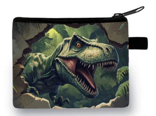 Dinosaur rex coin purse - t-rex,
