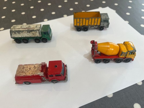 Vintage matchbox lesney - 4x,