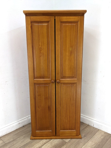 Single wardrobe classic - wardrobe, pine