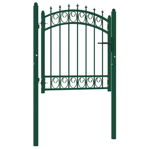 Fence gate with spikes steel - gate,