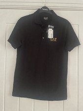EA7 Emporio Armani Black Polo