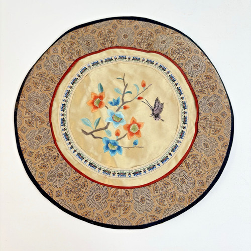1950 chinese silk embroidery - chinese,