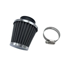 Conical air filter carburetor