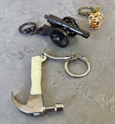 Vintage keychains including a - vintage,