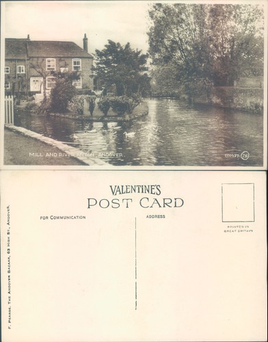 Mill and river anton - and, andover