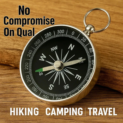 Premium pocket compass for - compass,