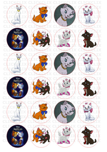 24xthe aristocats edible - edible, fairy
