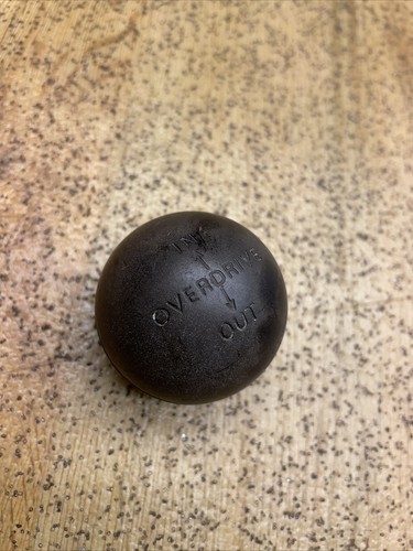 Fairey overdrive round knob - round,