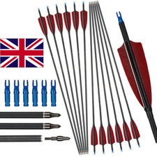 12X Carbon Arrows 30" SPINE