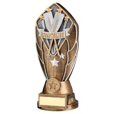 Diamond Rowing Trophy Award Antique Gold 4 Sizes Free Engraving RD043-TD