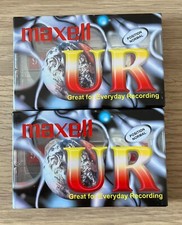 Two New Sealed Maxell UR90