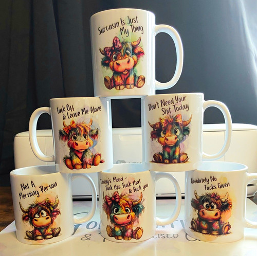 Funny highland cow quote - highland,