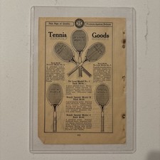 1916 Reach Brand Tennis Racket