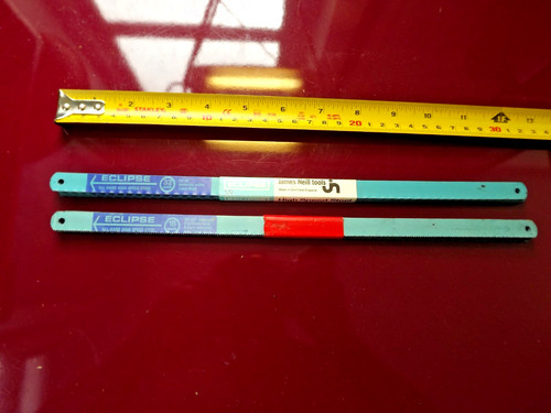 Vintage eclipse hacksaw blades - hacksaw,