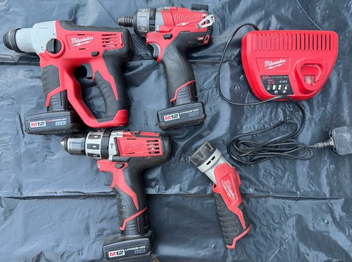 M12 milwaukee drill bundle - m12,