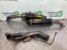 YAMAHA YZF R1 14 B BIG BANG AKRAPOVIC CARBON CANS   2009-14 (CMB1175)