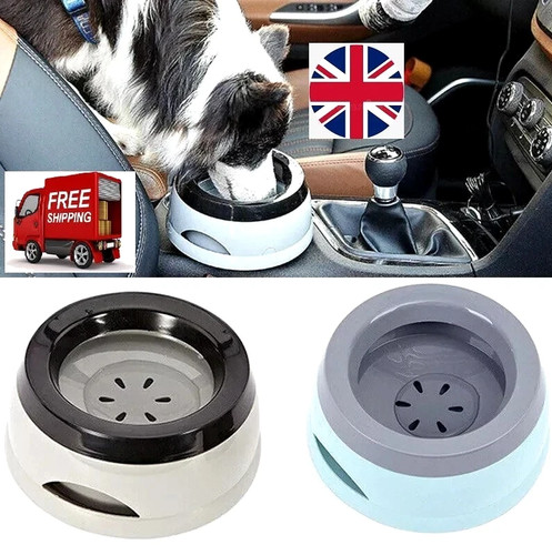 Dog drinking water - drinking, bowl
