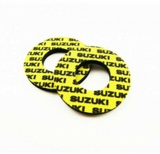FIR Yellow Handlebar Grip Donuts Anti Blister Suzuki RM65 RM85 RM125 RM250