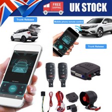 Car Security Alarm System Remote Keyless Central Locking Shock Sensor Kits New