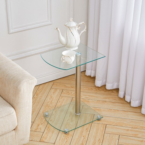 Tier side end table tempered - tier,