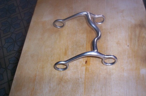 Used stainless curb bit - used,