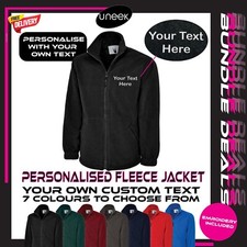 PERSONALISED FLEECE JACKET