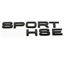 1x NEW Black SPORT HSE