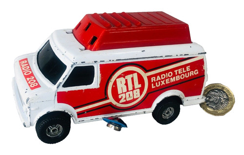 Toy car radio tele - car,
