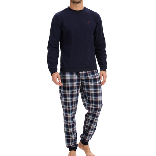 Mens fleece pyjama - mens,