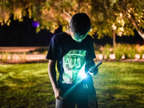 Mens glow rave - , festival