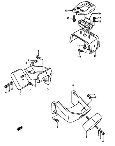 Suzuki genuine washer - suzuki, samurai
