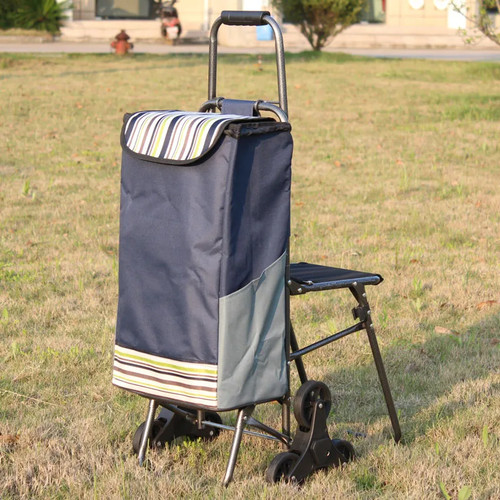 Foldable shopping cart with - cart,
