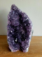 Natural Amethyst Druze Geode