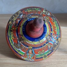 Vintage Chad valley metal spinning top depicting nursery rhyme 1960’s/70’s 
