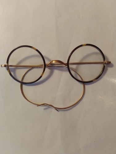 Antique spectacles gold - antique, spectacles.