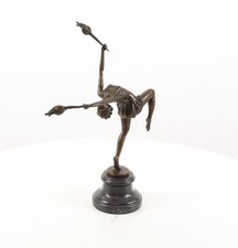 Art Deco Fire Dancer Bronze