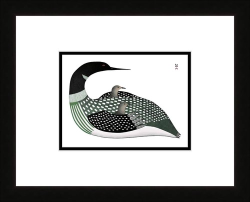 Cradled loons 2009 - 2009, by