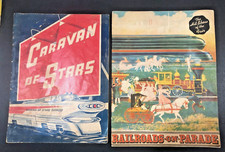 1940 NYWF Railroads on Parade & "Caravan of Stars" Booklets...2 Items