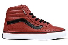 Vans Skateboarding SK8 Hi Vert pro Hosoi Hammerhead Red Shoe Size 8.5 Very Rare!