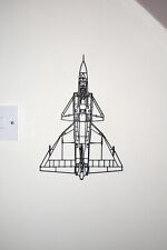 Swedish Air Force, Saab Viggen, Cold War Jet Fighter Wall Art - (30cm long)