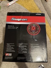 Snap On Tools LED Clock Fan -