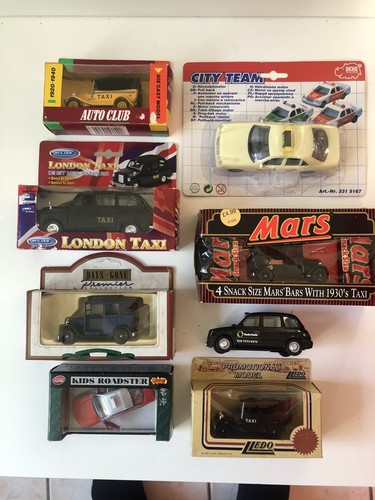 Taxi job lot bundle diecast - job-lot,