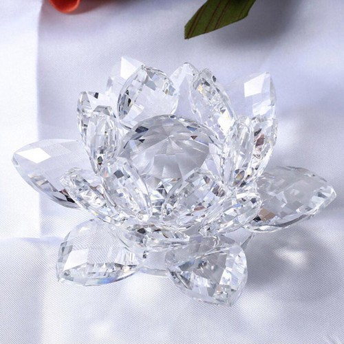 Large crystal lotus flower - large,