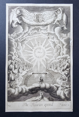 Antique 1688 print the - 1688,