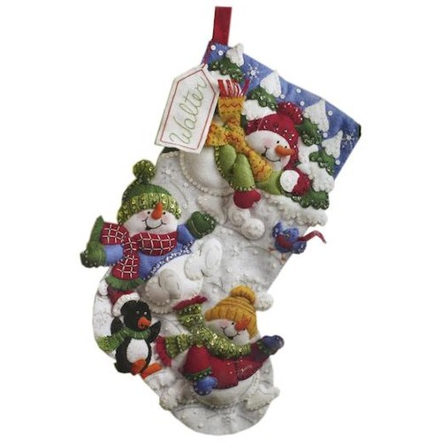 Bucilla felt christmas - 18",