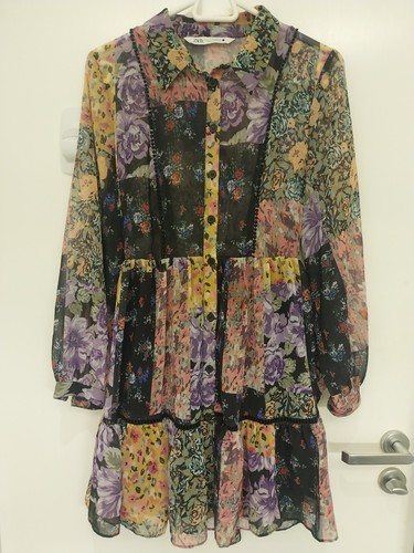 Zara multicoloured ditsy